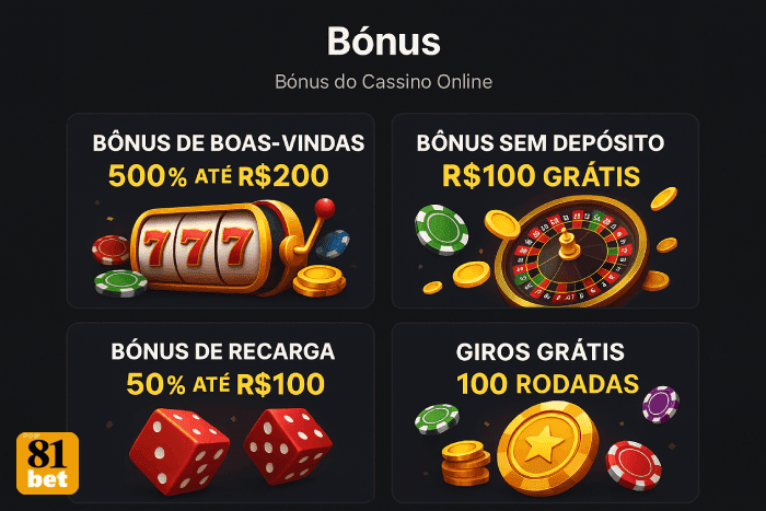 Baú de bônus Cassino 81BET prêmios e recompensas