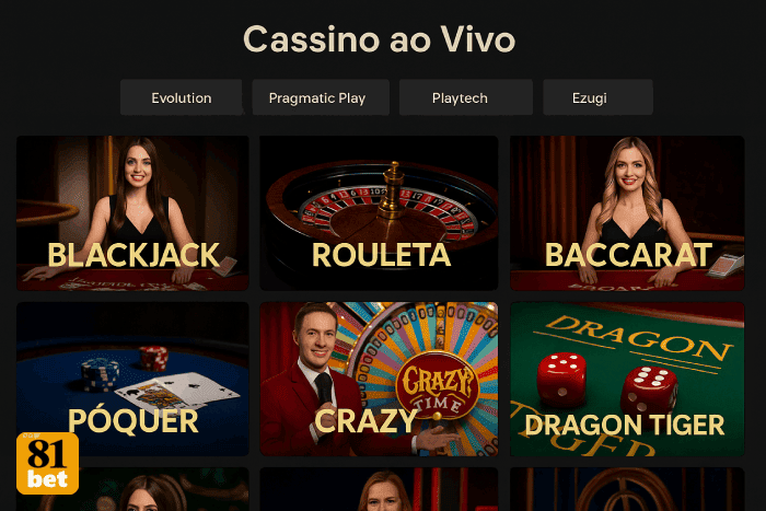 O 81BET Live Casino lança promoções regularmente