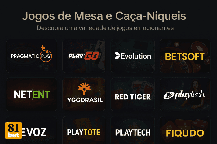 Slots populares Cassino 81BET bônus e diversão