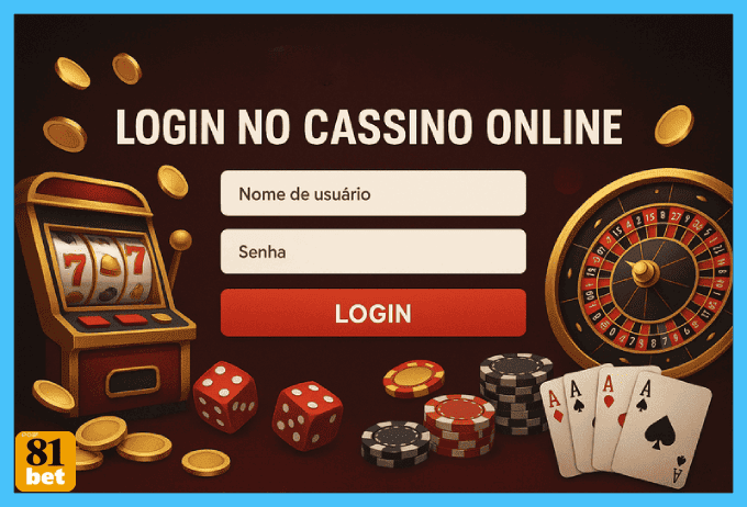 Acessar conta no Cassino 81BET Brasil